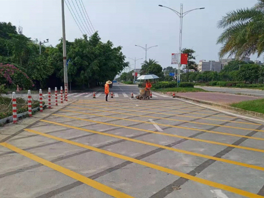 沥青道路画线